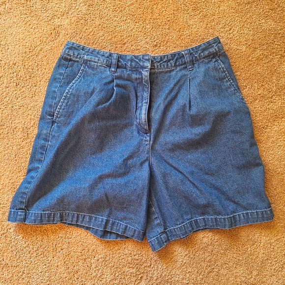 90s Sonoma Jean Co. Vintage High Rise Denim Mom Jeans Shorts Waist 29" Sz 6 😍 - Picture 6 of 6